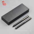 High quality twist metal pen luxury pen set carbon fiber ball pen with custom logo